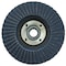 Weiler 4-1/2" Tiger X Flap Disc, Conical (TY29), 80Z, 5/8"-11 UNC 51207 - alternate 2